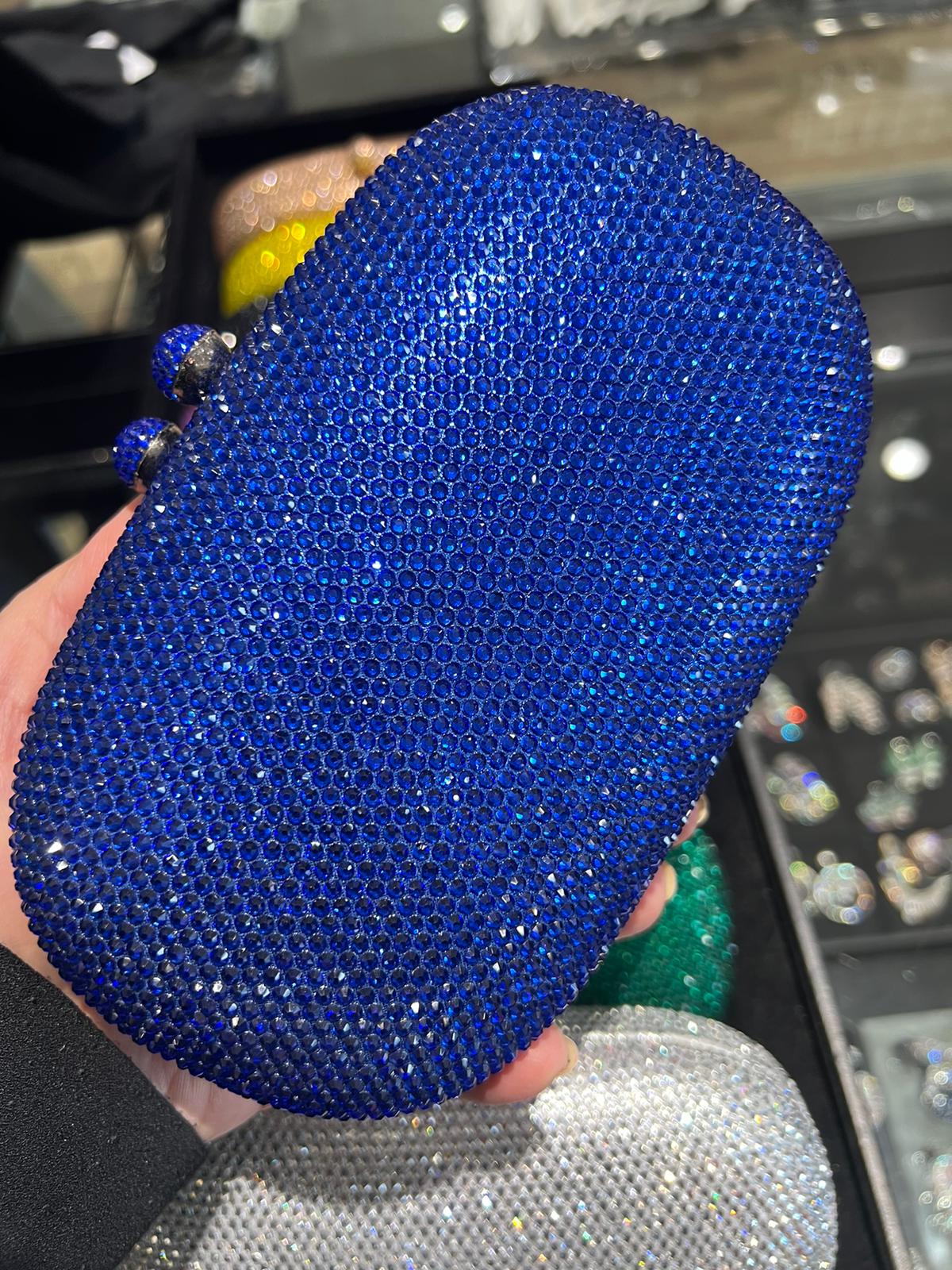 Rhinestone Red Clutch