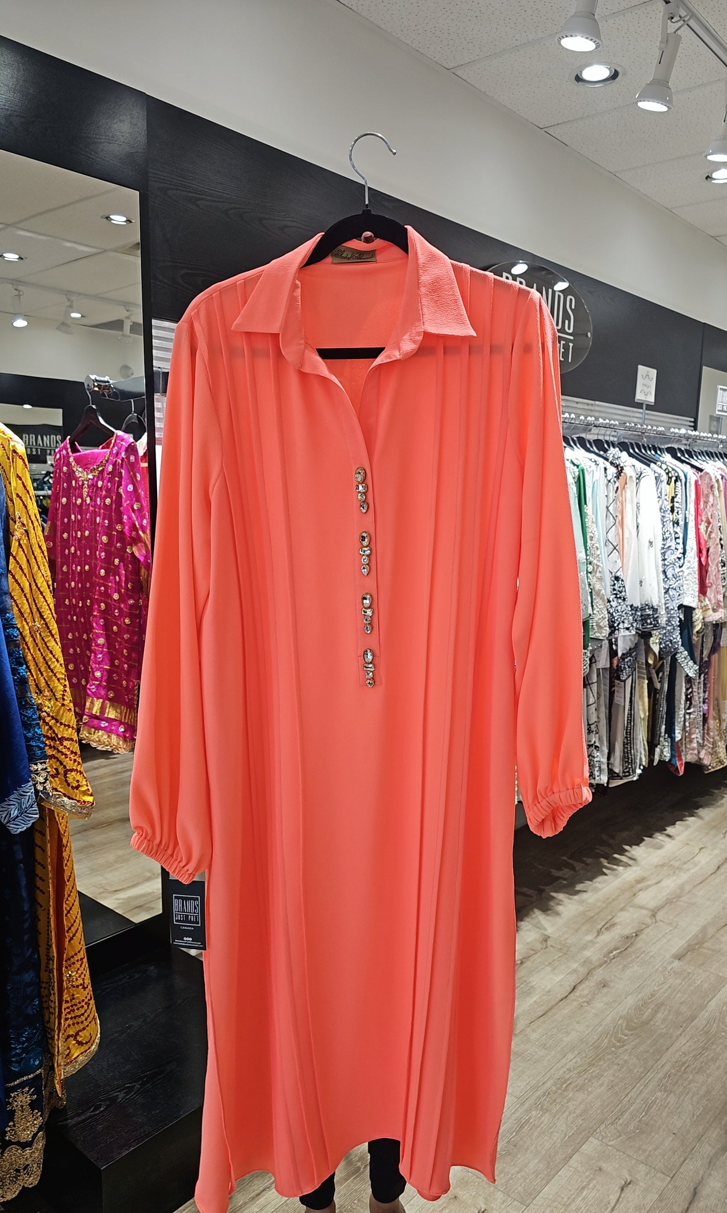 Coral Solid Shirt | RTW
