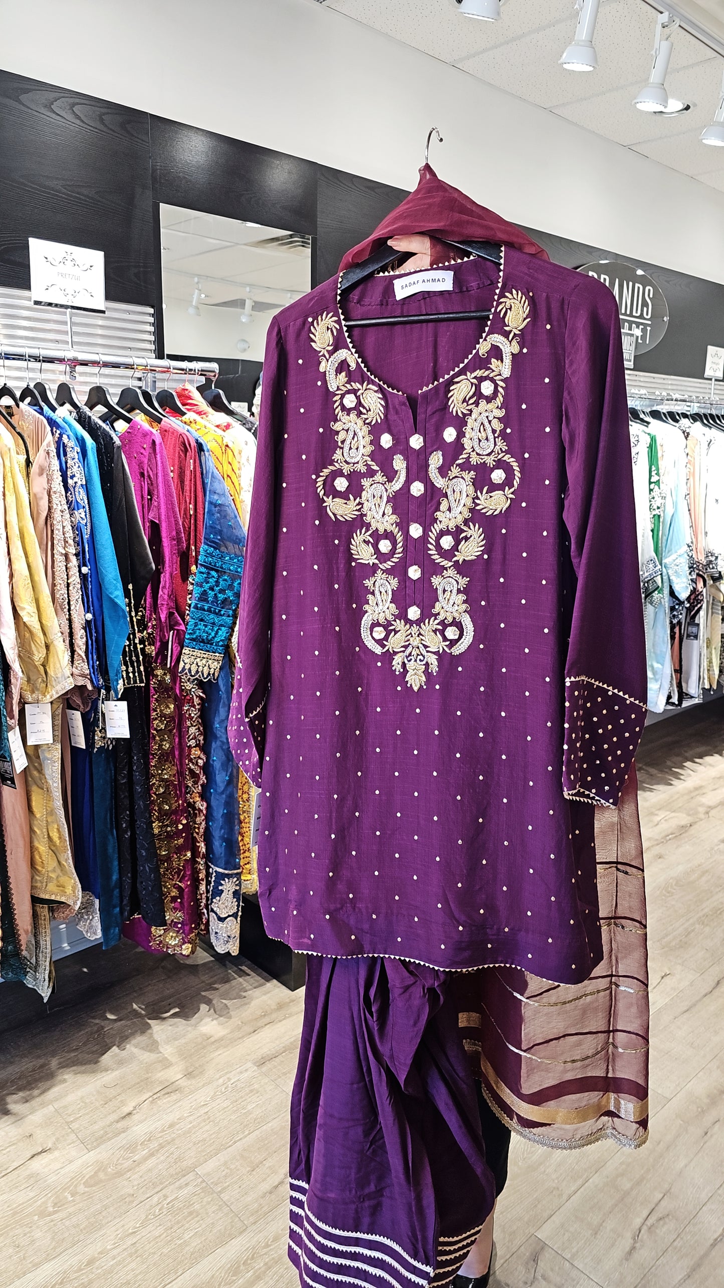Purple Fershi Salwar | RTW