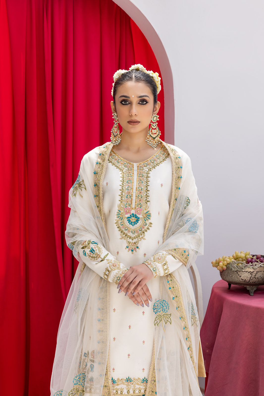 Tasawur - Offwhite Garara