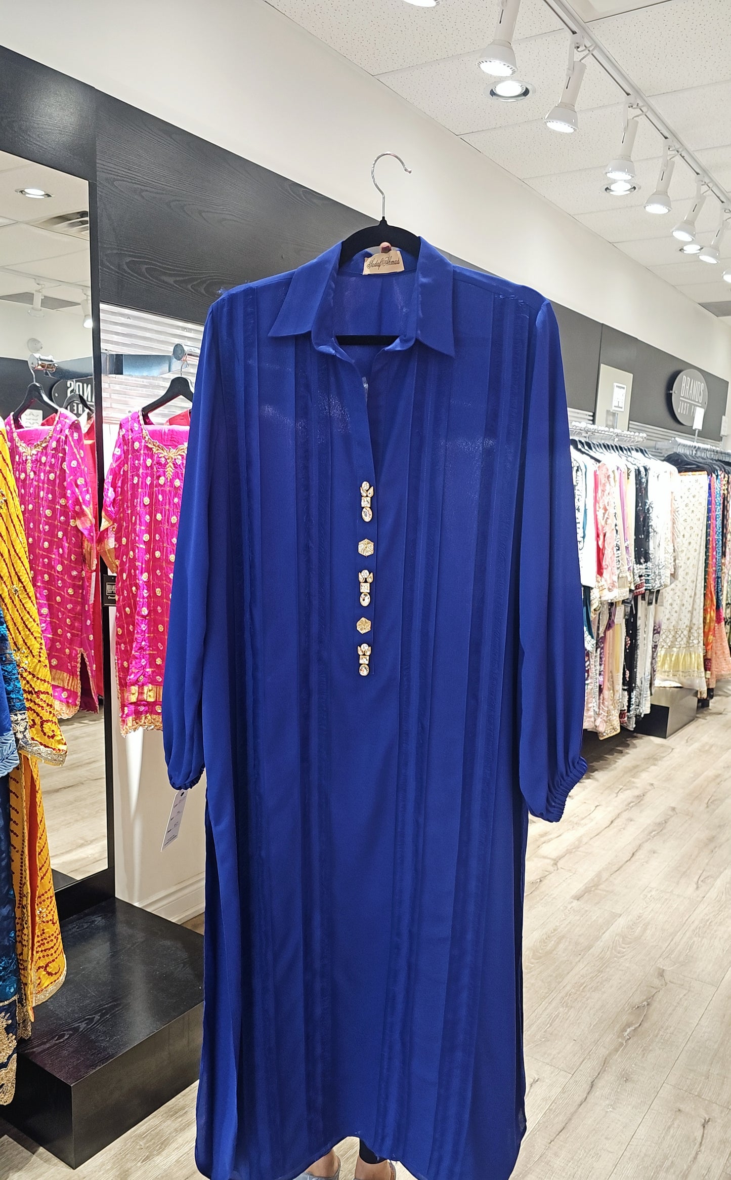 Royal Blue Solid Shirt | RTW