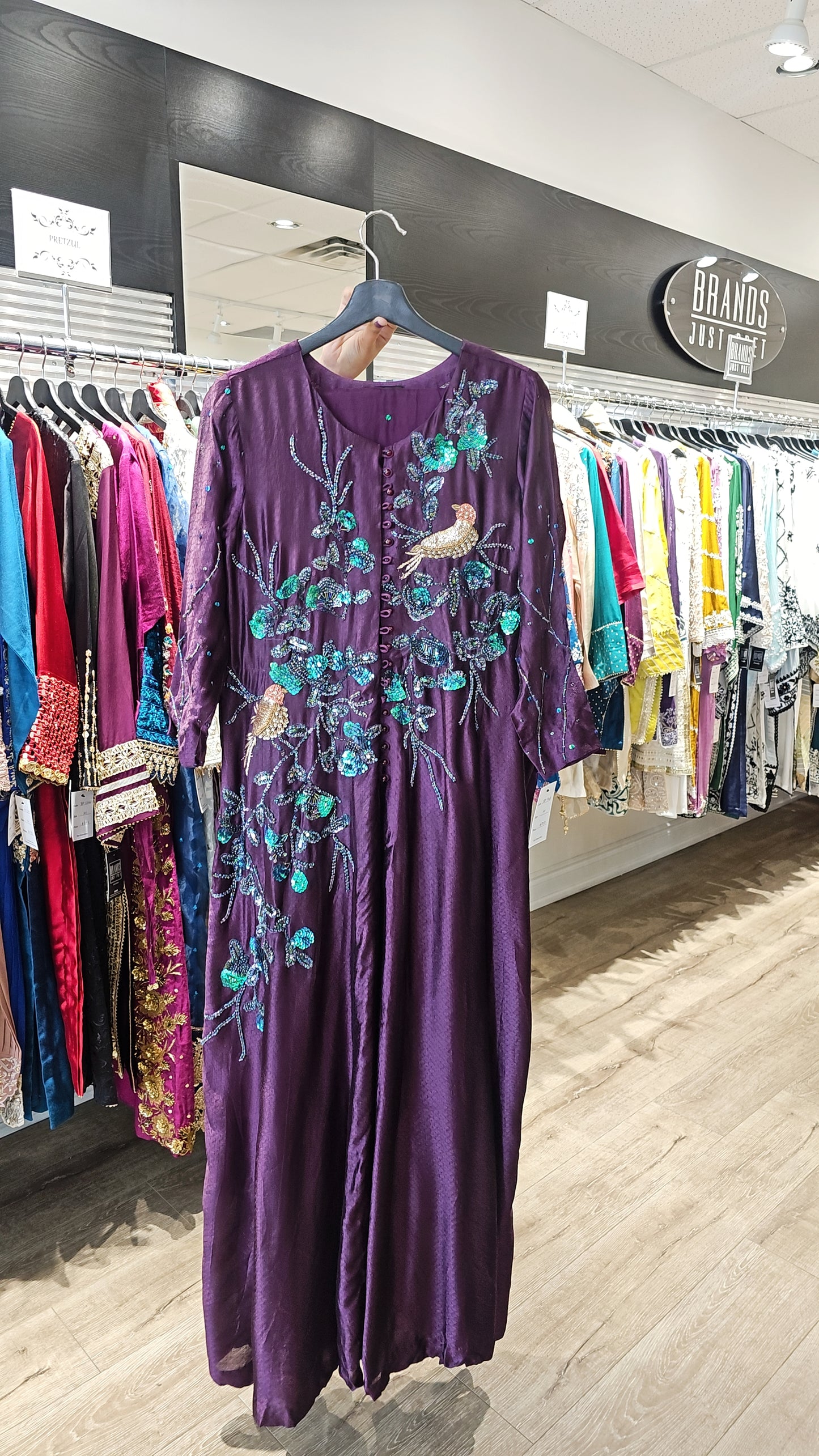Purple Bird Sheesha Silk | RTW