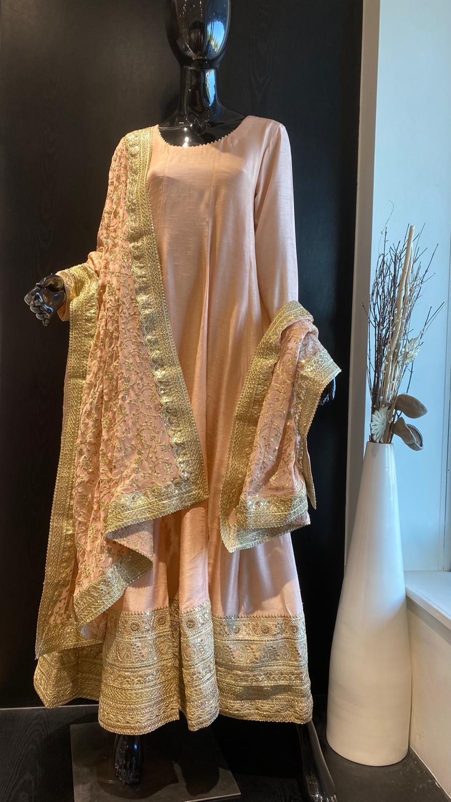 Peach Gown