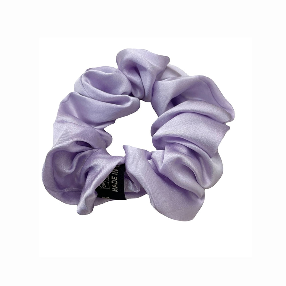 Oversized Mulberry Silk Hair Scrunchie