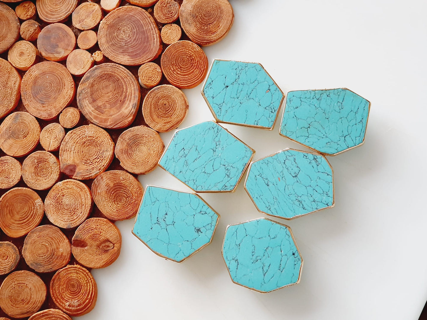 Turquoise Phone Grip | Turquoise Gifts | Turquoise Crystal Phone Grip | Crystal Phone Grip | Quartz Natural Agate Druzy Phone Grip