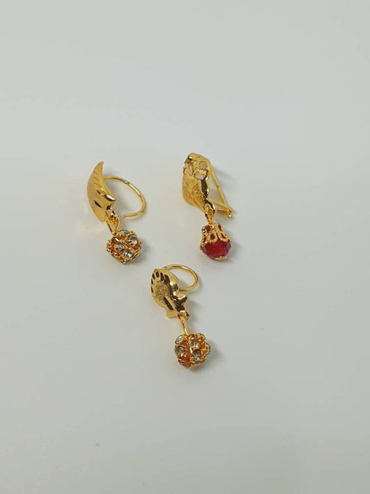14k Gold Nose Hoop, Boho Nose Ring, Dainty Nose Ring, Septum Hoop, Beaded Nose Ring Hoop, 14k Gold Nose Ring, Nose Jewelry, Unique Nose Ring