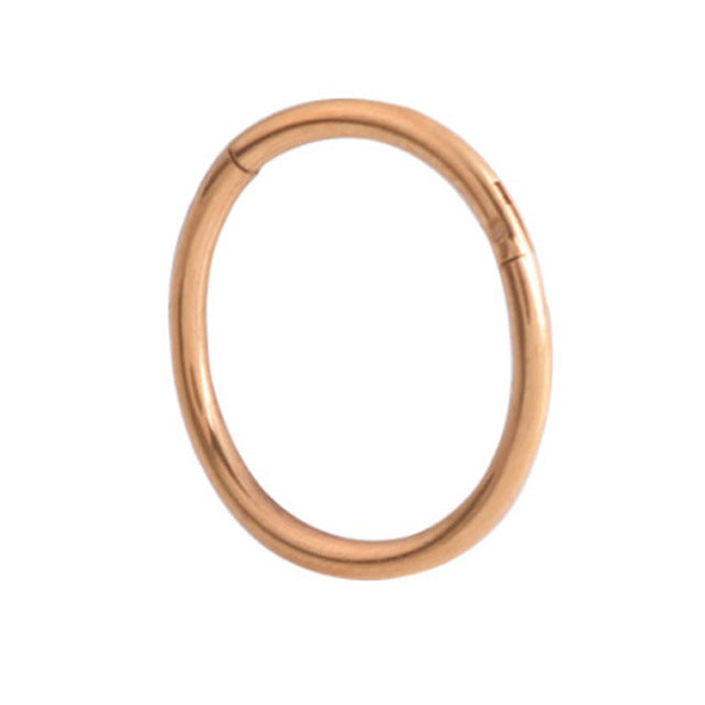New Arrival 0.8mm Surgical Steel Small Nose Rings Mixed Color Body Clips Hoop For Women Men Cartilage Piercing Jewelry