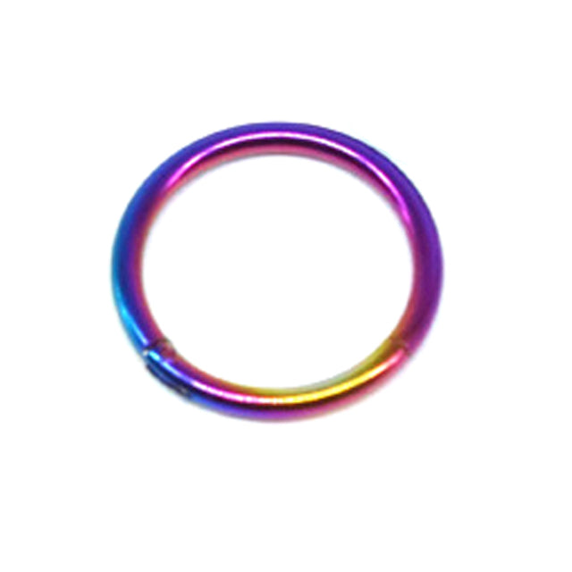 New Arrival 0.8mm Surgical Steel Small Nose Rings Mixed Color Body Clips Hoop For Women Men Cartilage Piercing Jewelry