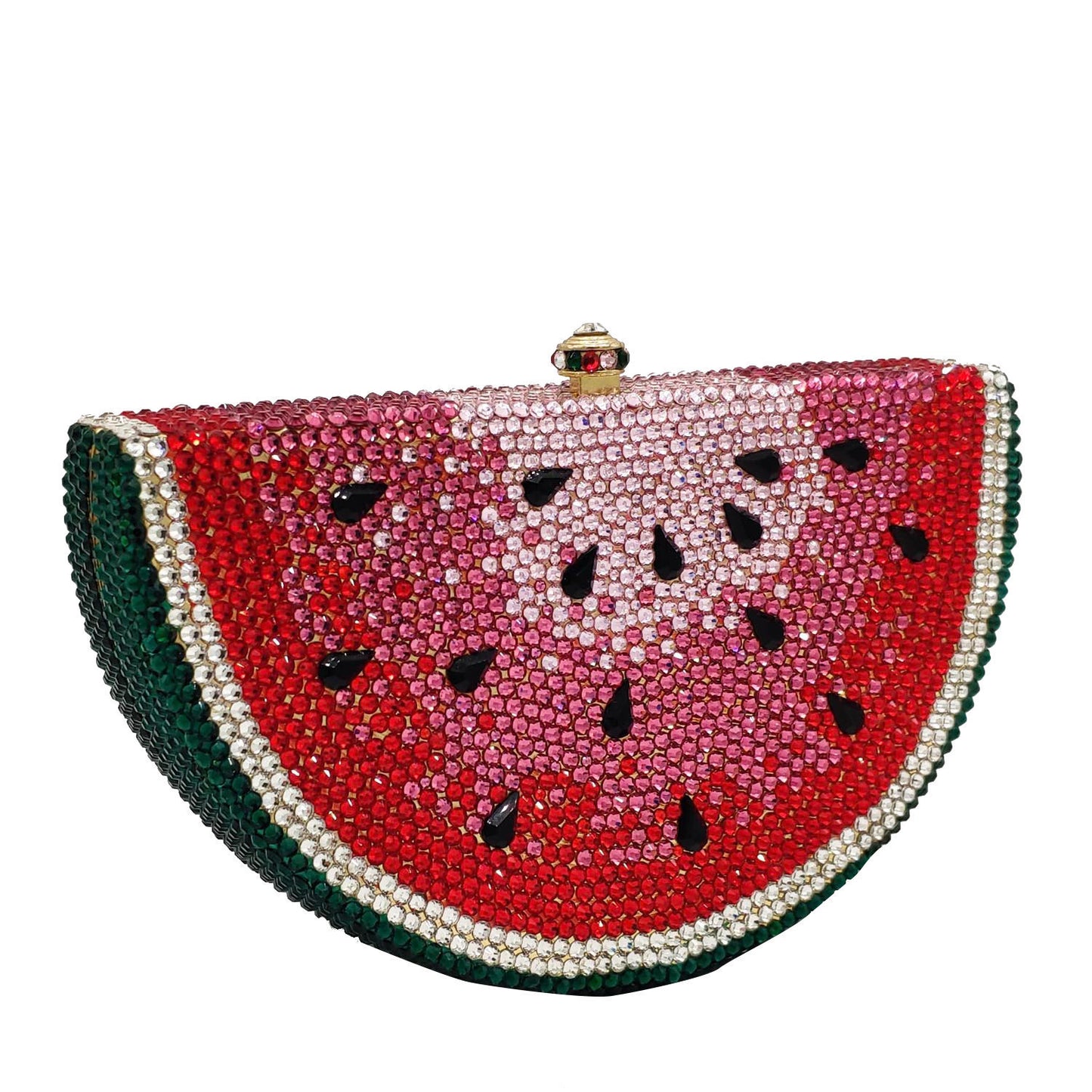 Dinner Party Pack Watermelon Flat Bottom Drill Banquet Pack Hand Hold Bag