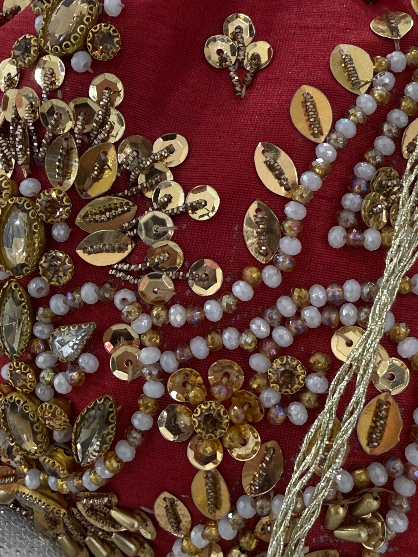 Royal Red Embellished Potli Bag