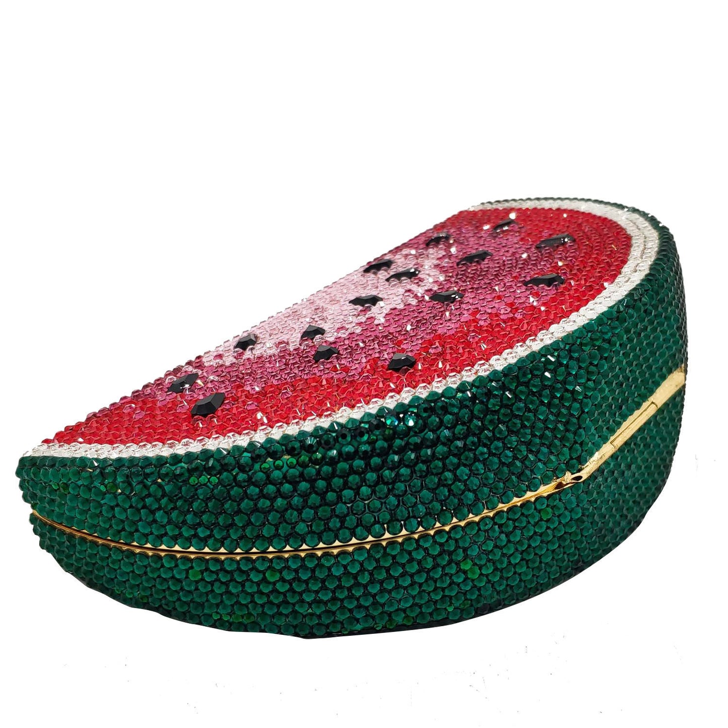 Dinner Party Pack Watermelon Flat Bottom Drill Banquet Pack Hand Hold Bag