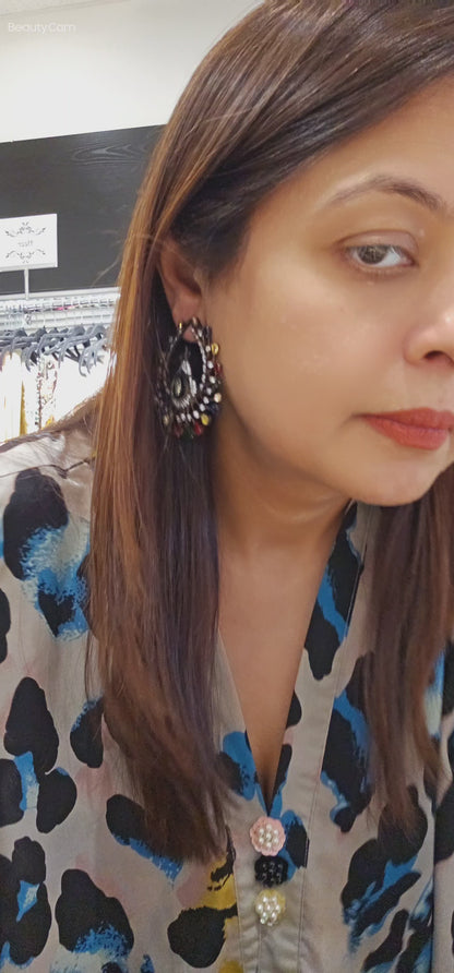Peacock Earrings