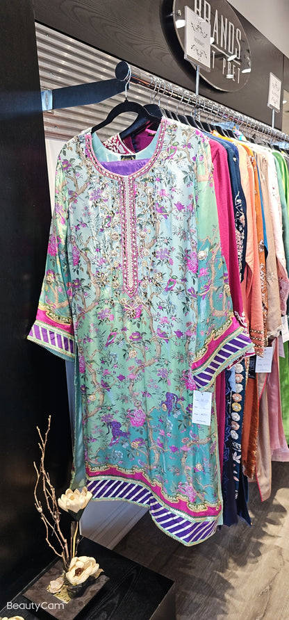 Mint Green Silk | RTW