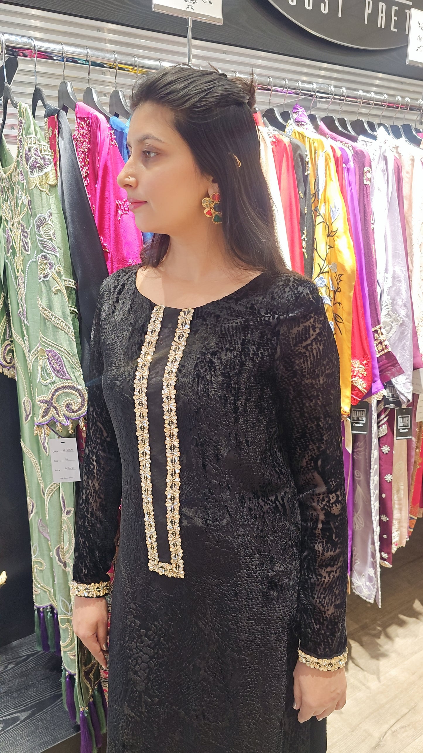 BP Black Broshia Shirt