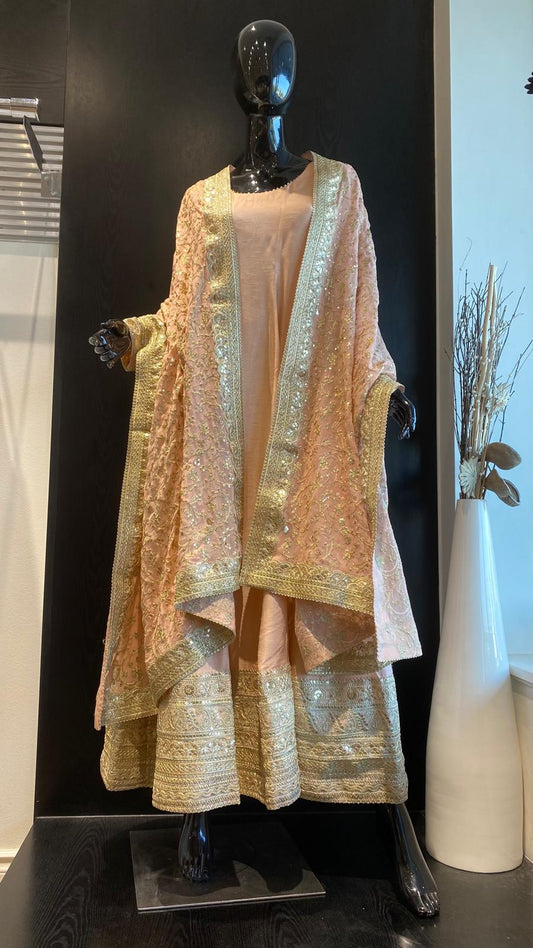 Peach Gown