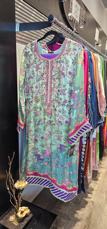 Mint Green Silk | RTW