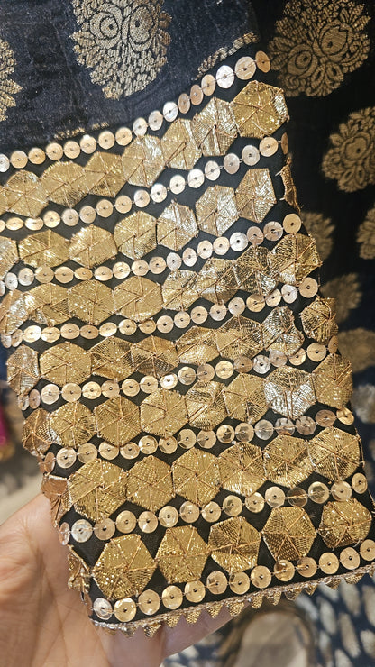 Black Banarasi Silk | RTW