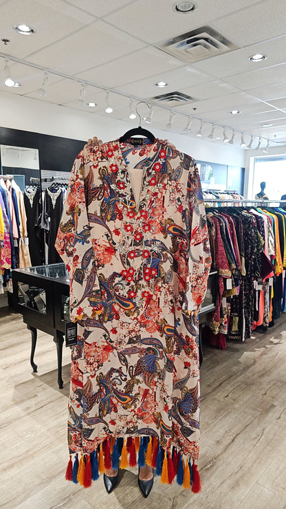 Printed Georgette Tassels | RTW