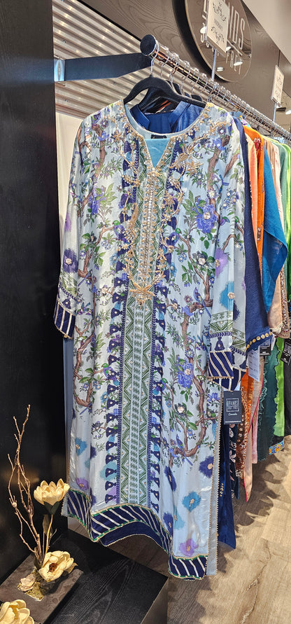 Light Ferozi Silk | RTW