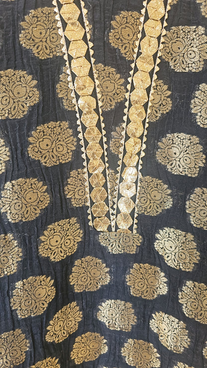 Black Banarasi Silk | RTW