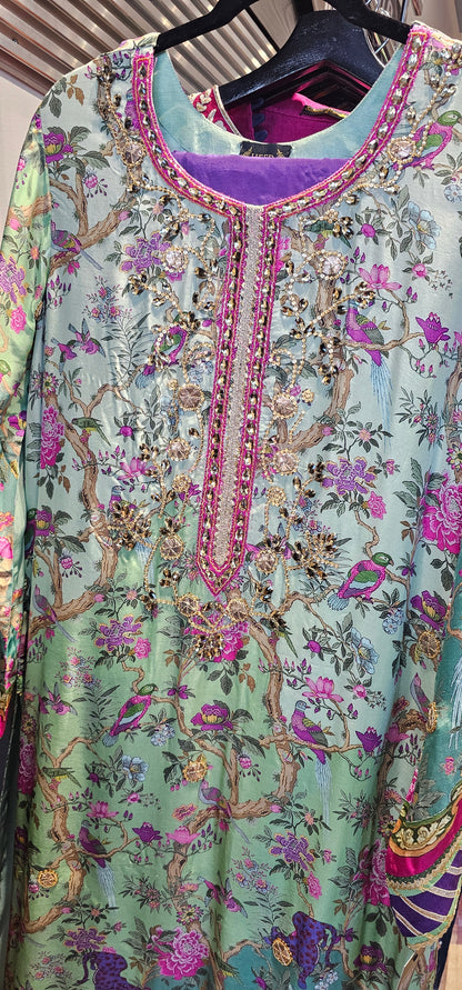 Mint Green Silk | RTW