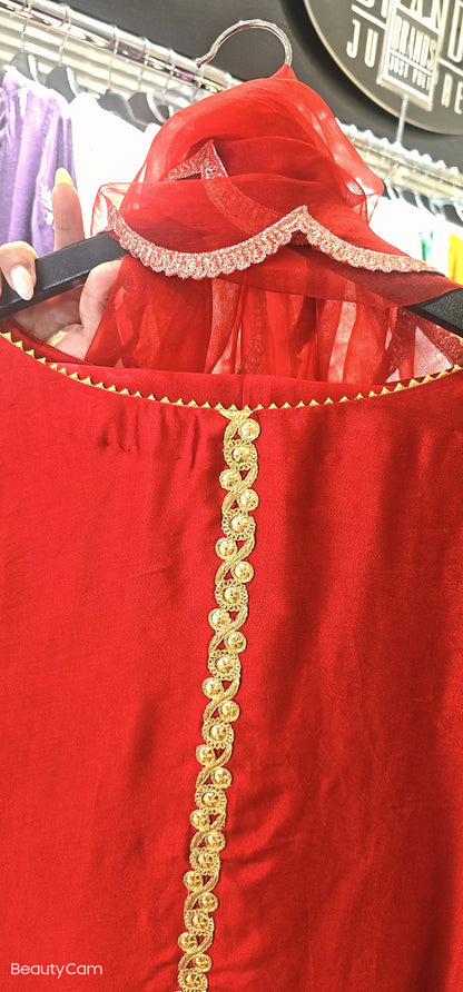 Red Gold Sheesha Silk | RTW