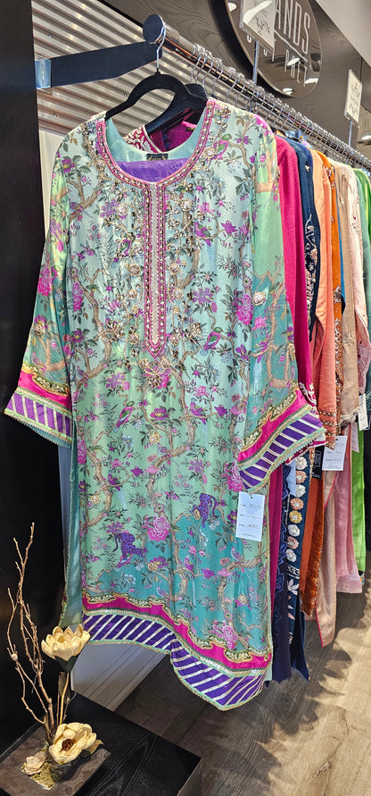 Mint Green Silk | RTW