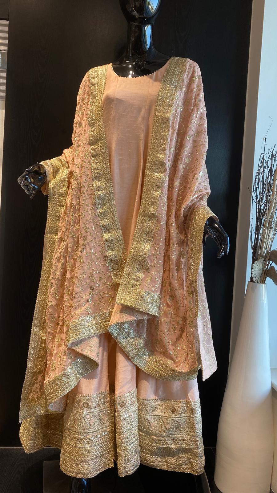 Peach Gown