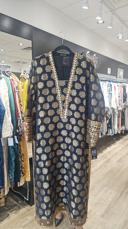 Black Banarasi Silk | RTW