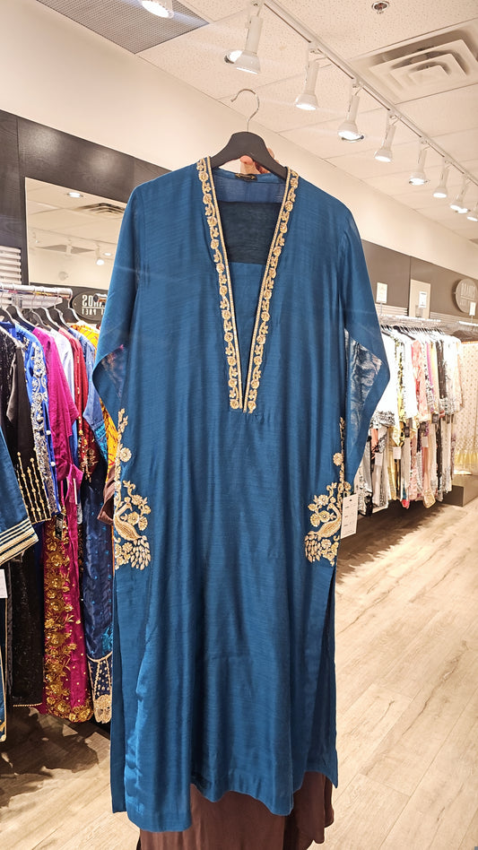 Blue Cotton Silk | RTW