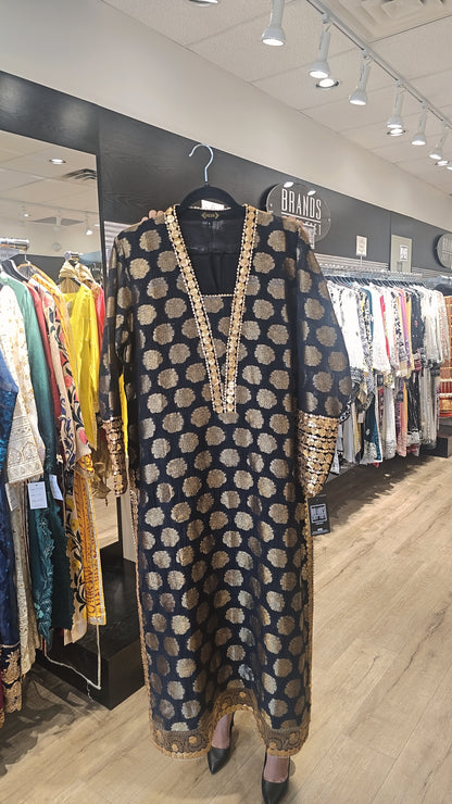 Black Banarasi Silk | RTW