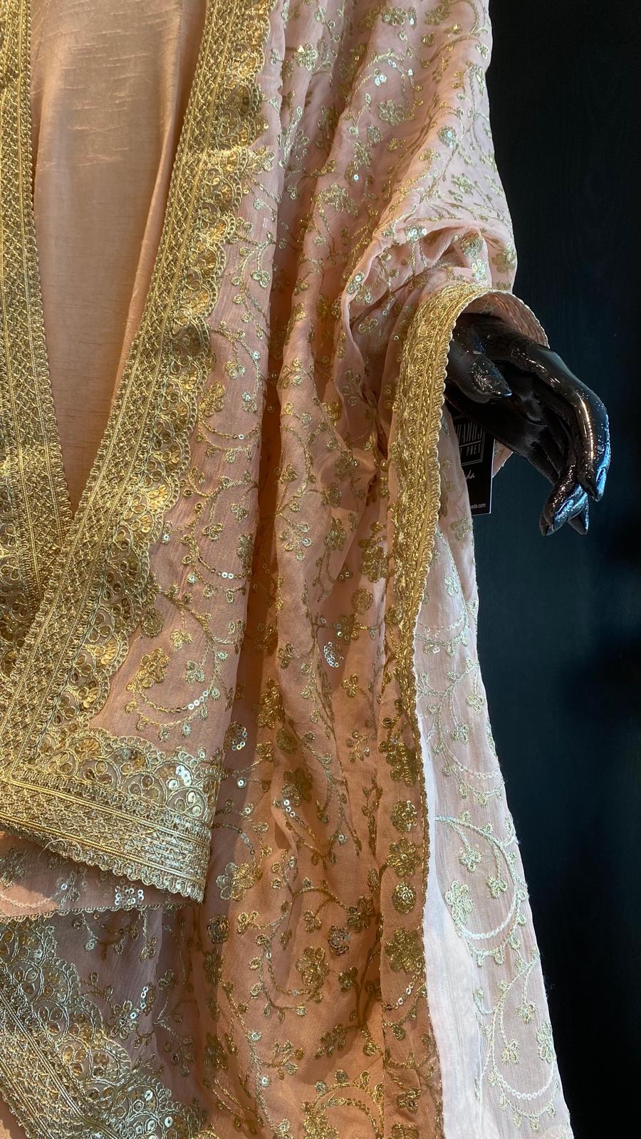 Peach Gown