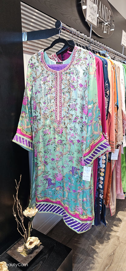 Mint Green Silk | RTW