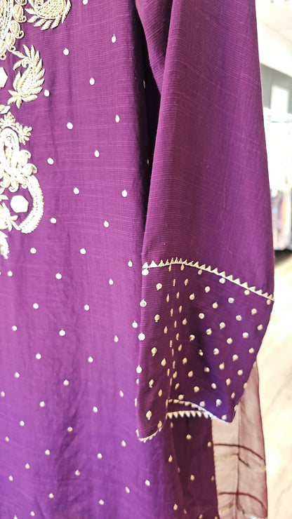 Purple Fershi Salwar | RTW