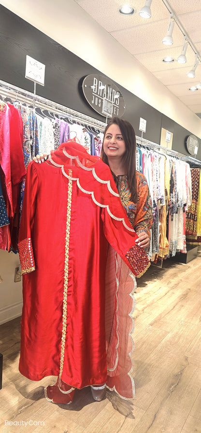 Red Gold Sheesha Silk | RTW