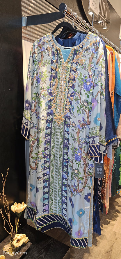 Light Ferozi Silk | RTW