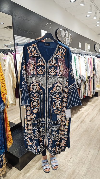 Teal Blue Silk | RTW