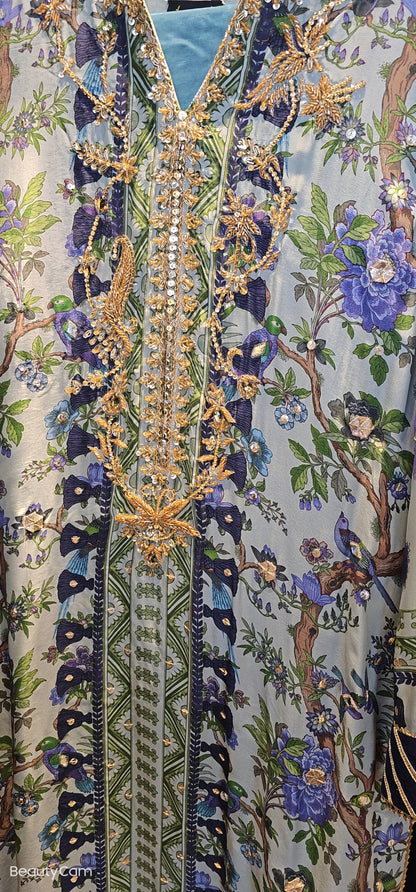 Light Ferozi Silk | RTW