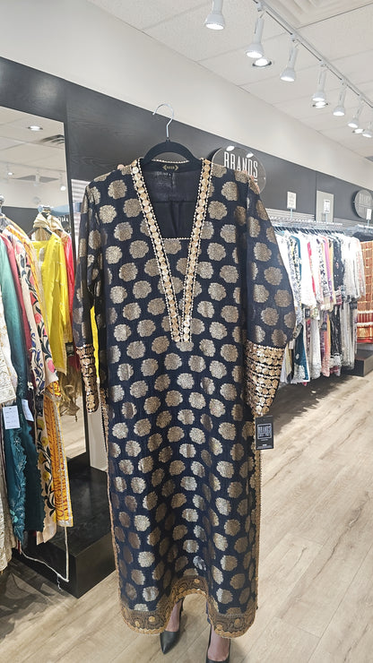 Black Banarasi Silk | RTW