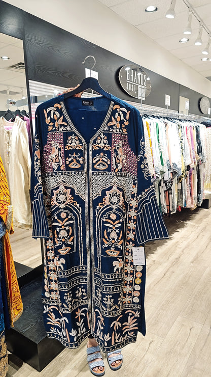 Teal Blue Silk | RTW