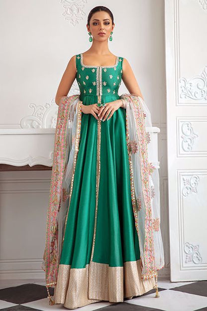 ZAINAB SALMAN | LUXURY FORMALS | GREEN ZEBA