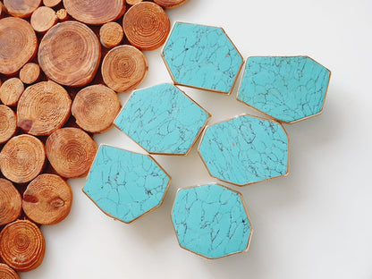 Turquoise Phone Grip | Turquoise Gifts | Turquoise Crystal Phone Grip | Crystal Phone Grip | Quartz Natural Agate Druzy Phone Grip