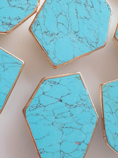 Turquoise Phone Grip | Turquoise Gifts | Turquoise Crystal Phone Grip | Crystal Phone Grip | Quartz Natural Agate Druzy Phone Grip