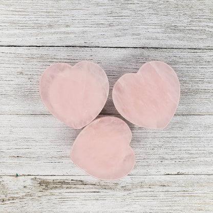 Rose Quartz Hearts Phone Grips