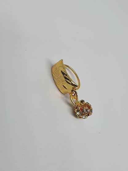 Indian nosering nath bridal Jewelry nathni nose pins studs jewellery Pakistani gold plated customised designer hoops