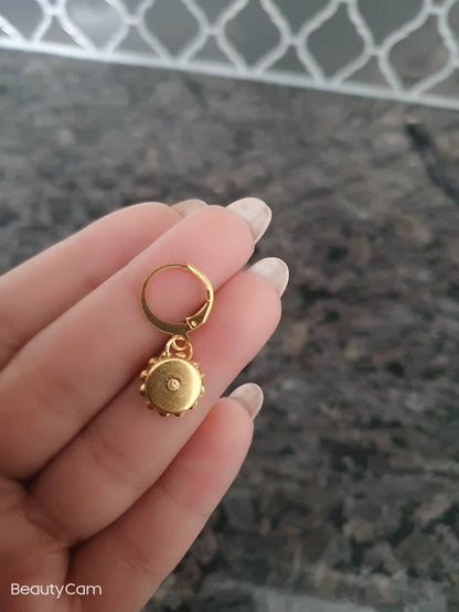 Boho Nose Jewelry, Septum Ring, Hoop for Nose, Thin Nose Ring, Unique Nose Ring, Beaded Nose Hoop, Rose Gold Nose Hoop