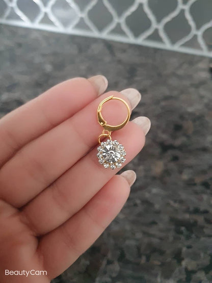 Boho Nose Jewelry, Septum Ring, Hoop for Nose, Thin Nose Ring, Unique Nose Ring, Beaded Nose Hoop, Rose Gold Nose Hoop