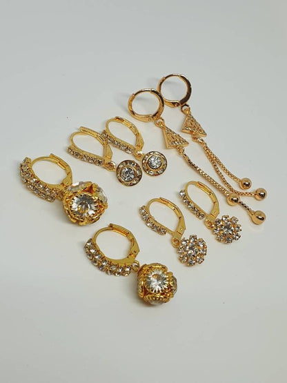 8 pieces Nose Ring gold 14k nose ring, Cartilage, Tragus Helix Nose Ring Small Tiny Seamless Little Sleeper