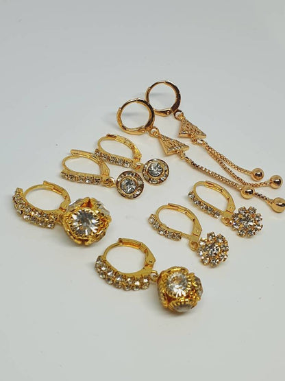 8 pieces Nose Ring gold 14k nose ring, Cartilage, Tragus Helix Nose Ring Small Tiny Seamless Little Sleeper