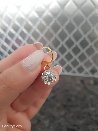 Boho Nose Jewelry, Septum Ring, Hoop for Nose, Thin Nose Ring, Unique Nose Ring, Beaded Nose Hoop, Rose Gold Nose Hoop